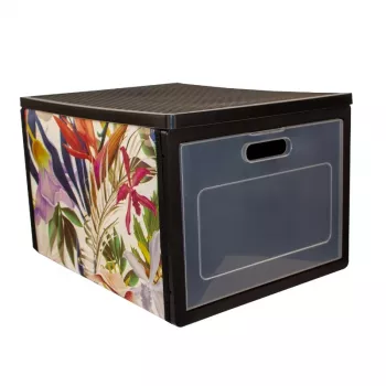 ORDINETT Caixa modular 41x31x25cm Floral Beauty