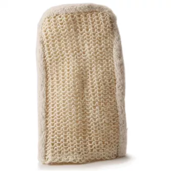 Martini Spa Luva esfoliante de sisal e algodão Natural