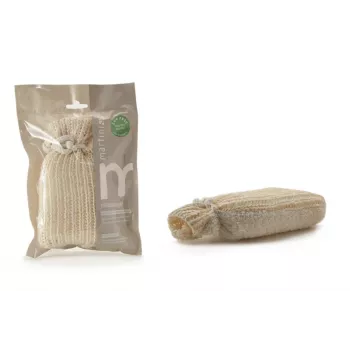 MARTINI SPA Esponja de massagem de sisal e algodão Natural