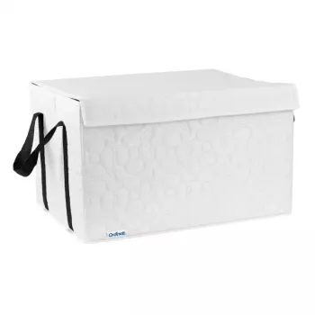 ORDINETT Caixa de arrumação L 50x40x28cm Algodão