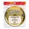 GUARDINI Easy Bake Tabuleiros de plástico dourado, conjunto de 2 Ø28cm