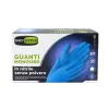 GIOSTYLE Luvas descartáveis de nitrilo, sem pó, azul, tamanho S, 100 unidades, 24 cm de comprimento, 0,05 mm de espessura, sem látex, aptas para contacto alimentar