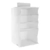 ORDINETT Organizador suspenso com 4 prateleiras 30x30x50cm Algodão