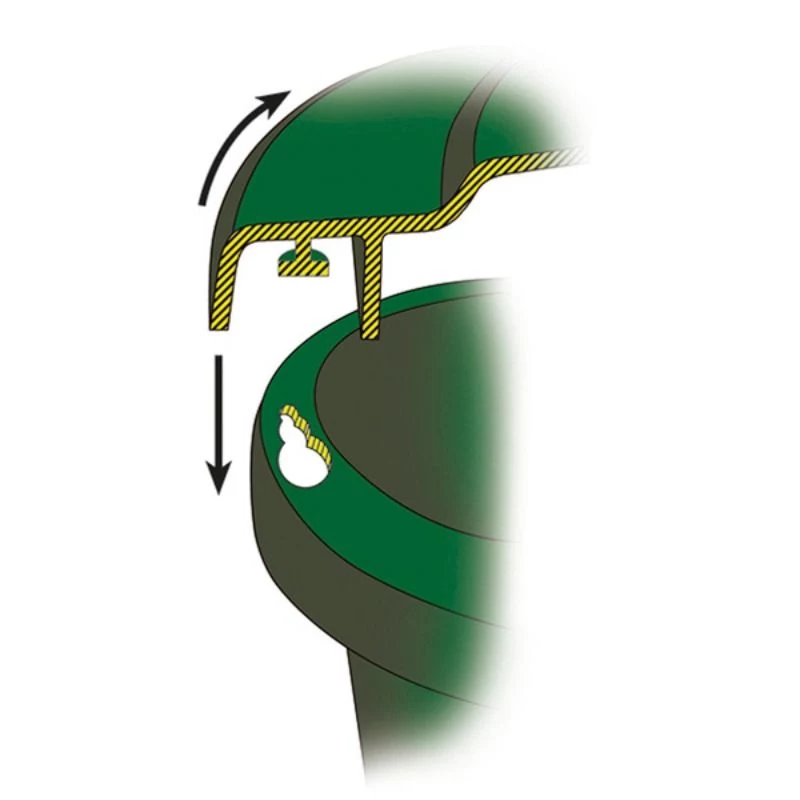 STEFANPLAST Depósito de água da chuva 210L com tampa e torneira Ø76,5x84cm Verde