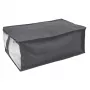 ORDINETT Saco de arrumação para teto 40x60x26 cm Cinzento - Saco de arrumação macio em tecido não tecido com fecho de correr e pegas, 62,4 L