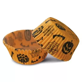 GUARDINI Formas para bolos Halloween 60 unid. Ø 7 x 3 cm