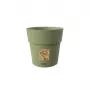 STEFANPLAST Ethica Vaso para plantas com prato, 20 cm, Verde