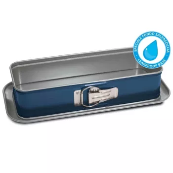 Guardini XBake Forma retangular 30x11x7cm Aço carbono antiaderente Antracite