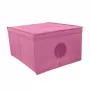 ORDINETT Caixa dobrável L 50x40x25cm Padrão floral