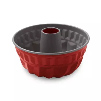 GUARDINI Rossana Forma redonda para bolos 23x12 cm antiaderente Hi-Top Steel