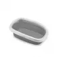 Caixa de areia para gatos STEFANPLAST Sprint 10 43x31x14 cm branco/cinzento