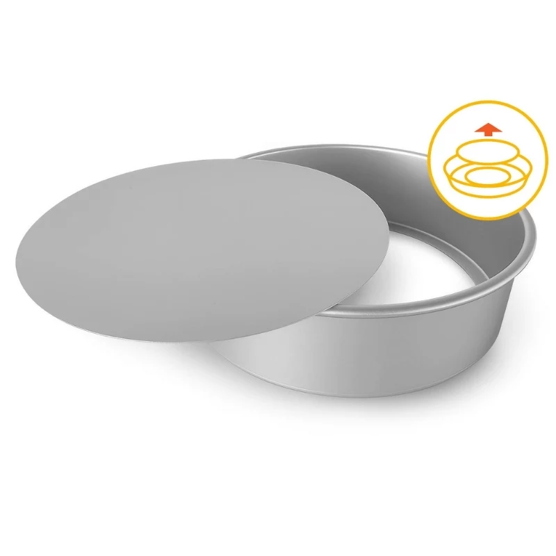 GUARDINI Professional Forma para bolos com fundo amovível, Ø26 x 7,5 cm, Alumínio anodizado