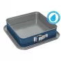 Forma de forno retangular GUARDINI XBake 24x24x7 cm aço carbono antiaderente cinzento-antracite