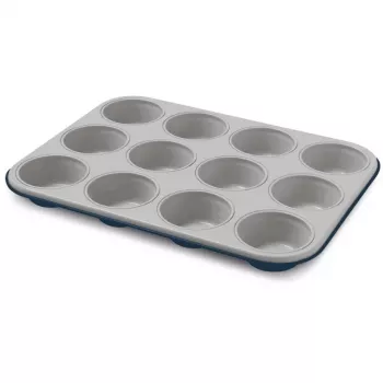 Forma de muffins GUARDINI XBake 12 cavidades 27 x 35 x 3 cm antracite antiaderente