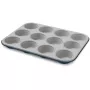 Forma de muffins GUARDINI XBake 12 cavidades 27 x 35 x 3 cm antracite antiaderente