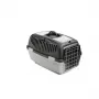 Transportadora STEFANPLAST Gulliver 2 com porta de metal 55x36x35 cm cinzento-escuro/cinzento-claro