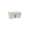 STEFANPLAST Ethica Flower Box with Tray, 30 x 13 x 12 cm, White
