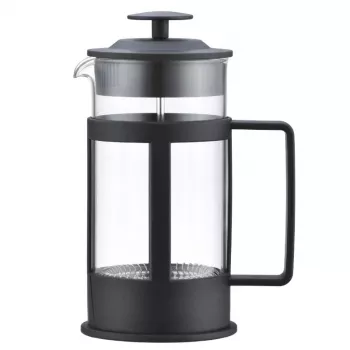 Cafeteira French Press ASI COLLECTION GULFI L 1L, vidro borossilicato, aço inoxidável