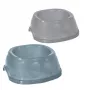 Comedouro e bebedouro Break 5 STEFANPLAST 3 L cinzento/azul 33x33x13 cm