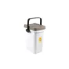 Recipiente para armazenamento de ração para animais STEFANPLAST 7L branco/cinzento-claro