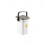 Recipiente para armazenamento de ração para animais STEFANPLAST 7L branco/cinzento-claro