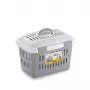 Transportadora Midi Gulliver STEFANPLAST 45x33x33cm branco/cinzento