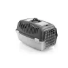 Transportadora Gulliver 3 STEFANPLAST para animais com porta metálica 61x40x38 cm cinzento-escuro/cinzento-claro