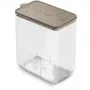 Caixa de armazenamento retangular L 1,8L Con.Tengo GIOSTYLE 15,5x10x17,1cm cinzento-castanho