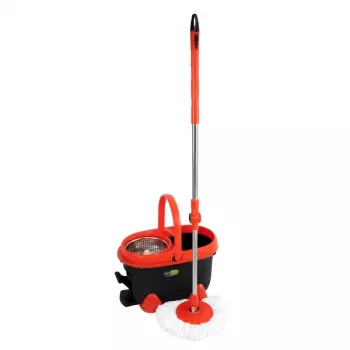 Conjunto de limpeza de pavimentos GIOSTYLE Love Spin Mop 360° sortido, 4 cores