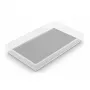 Organizador KIS Box Sistemo 9 39 x 24 x 5 cm transparente/cinzento-claro
