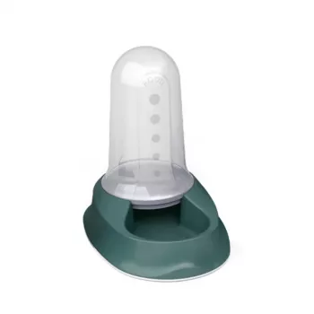 Comedouro e bebedouro automático para animais Chic STEFANPLAST, 2L, verde
