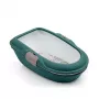 Caixa de areia para gatos STEFANPLAST Furba Chic 59x39x22 cm verde/cinzento-claro