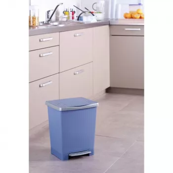 Balde com pedal TATAY Millenium 23L azul