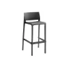 Banco alto de bar de jardim BICA Volga Stool 75 50x50x99cm cinzento