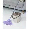 Tatay Ecohome Balde do lixo 12 L com botão de pressão, cinzento (151104106)
