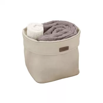 Caixa de tecido ORDINETT L 28x28x23cm Ego ecru