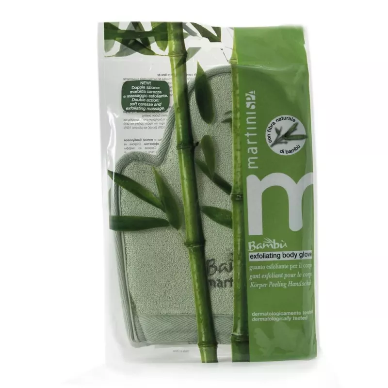 MARTINI SPA Luva de luffa e bambu