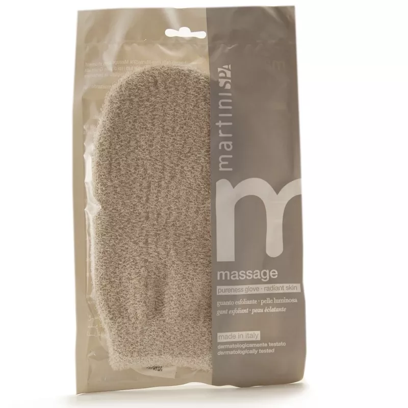 Martini Spa Luva de cedro fiado Natural - luva para tratamento e polimento de madeira