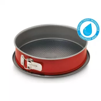 GUARDINI Forma de forno Rossana Ø28x7,6cm Aço carbono antiaderente Forma redonda para bolo