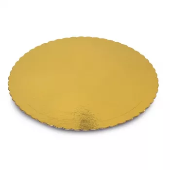 GUARDINI Easy Bake Formas de papel para bolo Dourado 32 cm 2 unid.