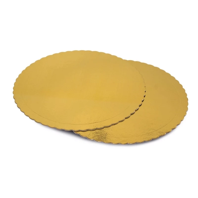GUARDINI Easy Bake Formas de papel para bolo Dourado 32 cm 2 unid.