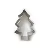 GUARDINI Forma de bolo de árvore de Natal 20 x 13,7 cm Aço carbono antiaderente Cinzento-antracite