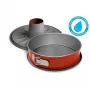 GUARDINI Rossana Forma de bolo de mola 24x7,7 cm Antracite Revestimento antiaderente