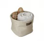 ORDINETT Caixa de tecido S 18x18x14cm Ego Ecru