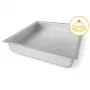 Forma de bolo quadrada GUARDINI Professional com fundo amovível 26x26x5cm