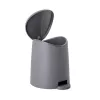 Balde de pedal de casa de banho TATAY 3L Standard cinzento
