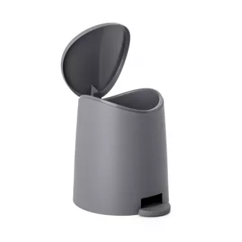 Balde de pedal de casa de banho TATAY 3L Standard cinzento