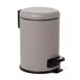 Contentor de pedal TATAY 3L Nordic aço inoxidável/castanho