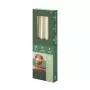 Velas de mesa BOLSIUS pack de 4 prateadas 245/24 mm