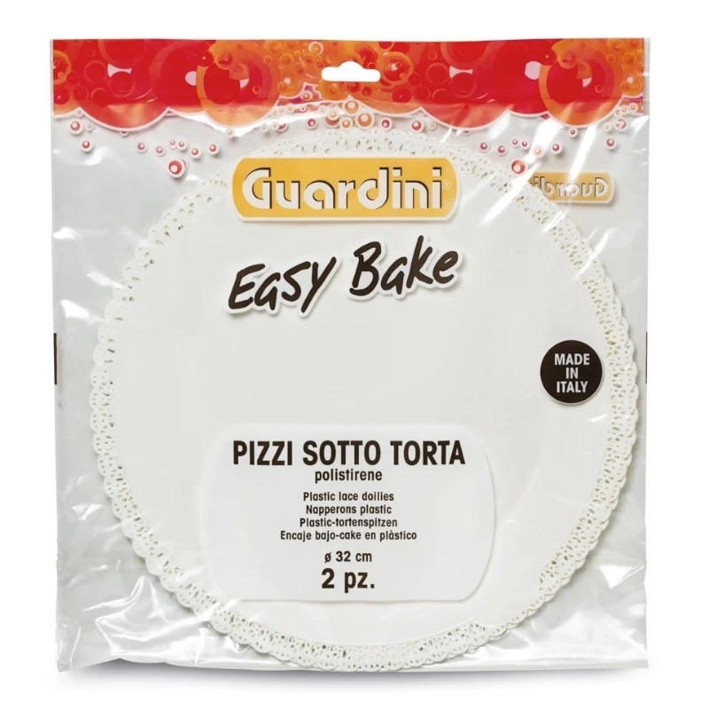Base decorativa de plástico GUARDINI 2 unid. Easy Bake Ø32cm